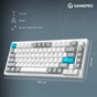 Клавіатура GamePro Asgard Yord Wireless/Bluetooth/USB UA White (MK266WH) - зменшене зображення 12
