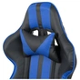 Крісло ігрове Аклас Стрік Light ANF Синій (PU-чорний/cиній) (00160342) - зменшене зображення 9