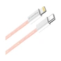 Дата кабель USB-C to Lightning 1.0m 27W pink ColorWay (CW-CBPDCL061-P) - preview 2