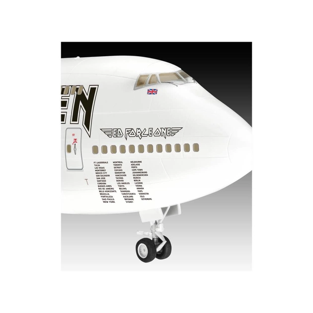 Збірна модель Revell Літак Boeing 747-400 Iron Maiden «Ed Force One», рівень 4, 1:144 (RVL-03780) - picture 6