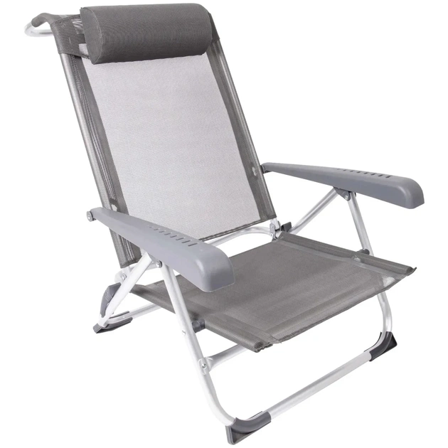 Крісло складане Bo-Camp Saint-Tropez Grey (1204796) (DAS303395) - picture 1