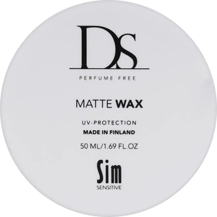 Віск для волосся Sim Sensitive DS Matte Wax 50 мл (6417150014971) изображение 1