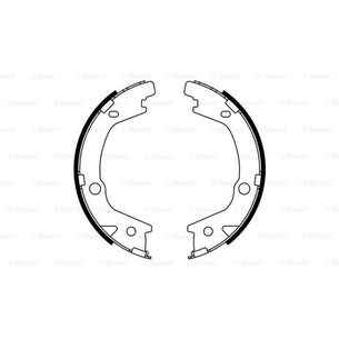 Гальмівні колодки Bosch 0 986 487 770 зображення 1