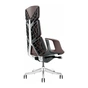 Офісне крісло GT Racer X-821 Brown (X-821 Spider Brown) - зменшене зображення 4