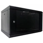 Шафа настінна Hypernet 4U 19" 600x300 (WMNC-30-4U-FLAT-BLACK) - зменшене зображення 1