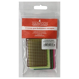 Стопор рыболовный Harpoon для насадок PROFI 4мм Color MIX 816шт (7407000016285) изображение 1