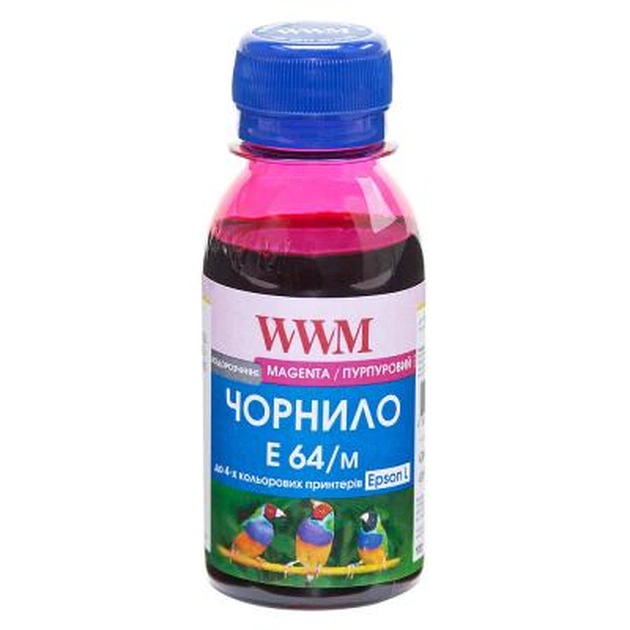 Чорнило WWM EPSON L110/L210/L355 100g Magenta (E64/M-2) - зображення 1