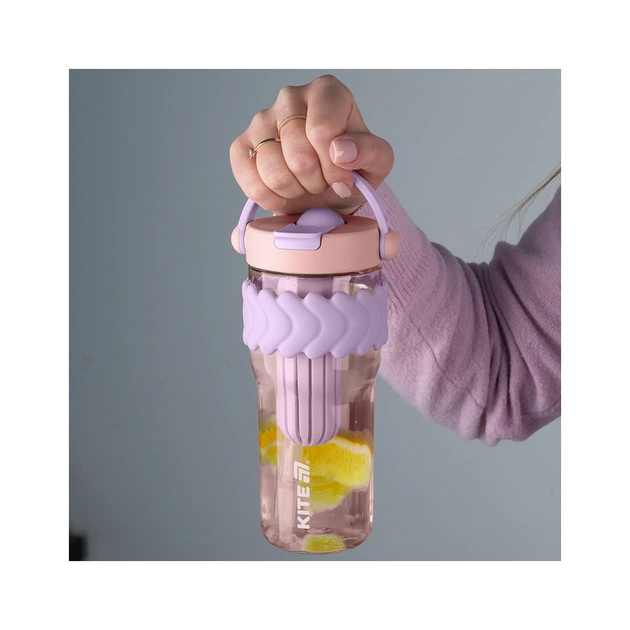 Пляшка для води Kite 900 мл лілово-рожевий (K25-1231-2) - picture 8