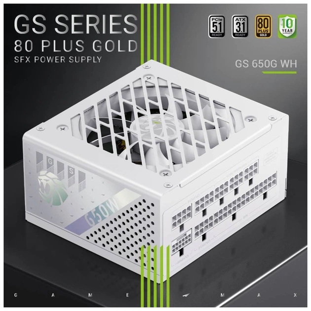Блок живлення Gamemax 650W (GS 650G WH V25) - picture 3