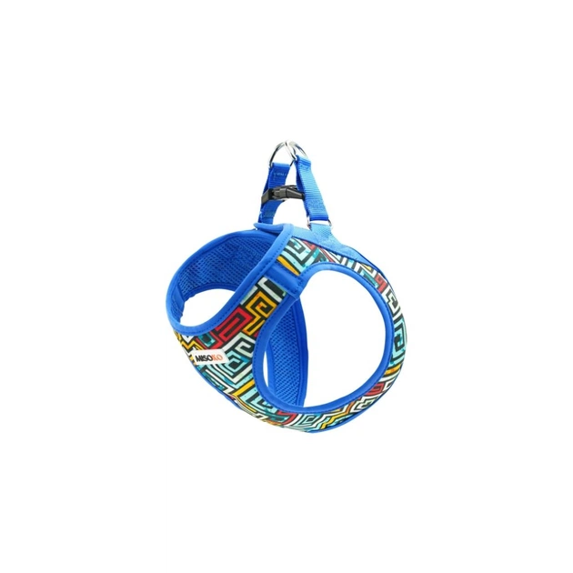Шлей для собак MISOKO&CO blue-multicolor M (DCAMIS306M-M) - изображение 1
