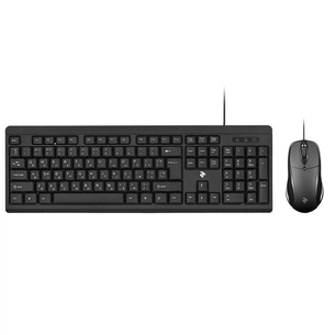 Комплект 2E MK401 USB Black (2E-MK401UB) зображення 1