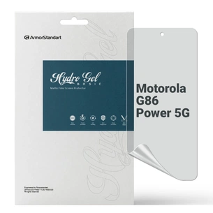 Плівка захисна Armorstandart hydrogel Matte Motorola G86 Power 5G (ARM86582) зображення 1
