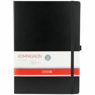 Блокнот Brunnen Компаньйон А4 в лінійку 96 аркушів Чорний (10-552 87 05) зображення 1