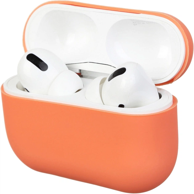 Чохол для навушників Armorstandart Ultrathin Silicone Case для Apple AirPods Pro Papaya (ARM55966) - изображение 1