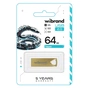 USB флеш накопичувач Wibrand 64GB Taipan Gold USB 2.0 (WI2.0/TA64U2G) - зменшене зображення 2
