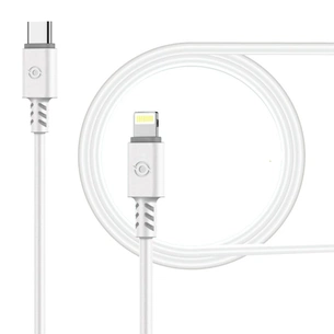 Дата кабель USB-C to Lightning 1.2m CB-TL11 white Piko (1283126504037) зображення 1