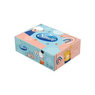 Серветки косметичні Smile 3 шари 70 листів Дизайн коробки в асортименті (4823071662016) зображення 1