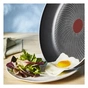 Сковорода Tefal So'' Light 24 см, алюміній, бакеліт, скло, чорний (H0560442_SET) - зменшене зображення 8