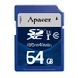Карта пам'яті Apacer 64GB SDHC UHS-I 95/45 Class10 (AP64GSDXC10U3-R) - зменшене зображення 1