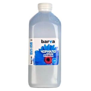 Чорнило Barva Epson universal 1, water-soluble, 1 кг CYAN (EU1-458) зображення 1