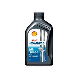 Моторна олива Shell Advance 4T Ultra 15W50 1л (5434) зображення 1