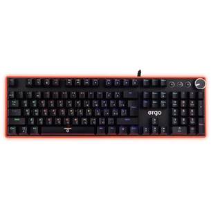 Клавіатура Ergo KB-955 Blue Switch RGB USB Black зображення 1