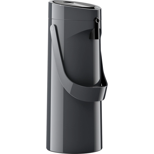 Термос Tefal Ponza Pump, 1.9л, пластик, скло, чорний (K3140114) - изображение 1