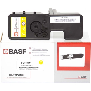 Тонер-картридж BASF KYOCERA TK-5220Y 1T02R9ANL1 Yellow (BASF-KT-1T02R9ANL1) зображення 1