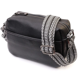 Сумка Vintage З натуральної шкіри Чорна (22606) зображення 1