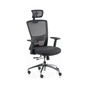 Офісне крісло Special4You Dawn black/grey (E7788) - зменшене зображення 1