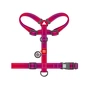 Шлея для собак WAUDOG Nylon Mono з QR-паспортом, пластиковий фастекс L рожева (52747) - зменшене зображення 3