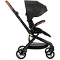 Коляска MoMi Adelle, чорна з золотом (WOSP00034) - зменшене зображення 3