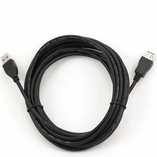 Дата кабель USB 2.0 AM/AF 4.5m Cablexpert (CCP-USB2-AMAF-15C) - изображение 1