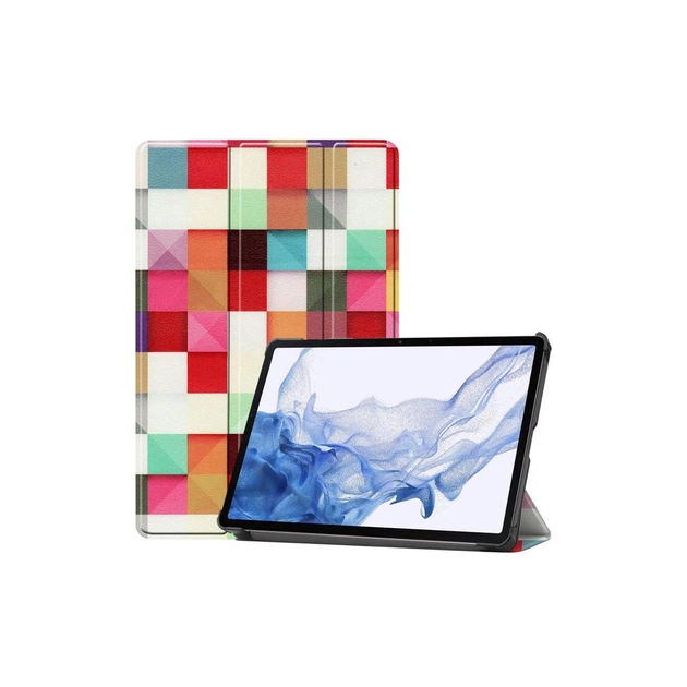 Чехол для планшета BeCover Smart Case Samsung Galaxy Tab S10 Plus (SM-X820/SM-X826) 12.4" Square (712247) - изображение 1