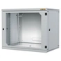 Шафа настінна Conteg 12U 600x600 removable side panels RAL7035 (RUN-12-60/60) - зменшене зображення 1