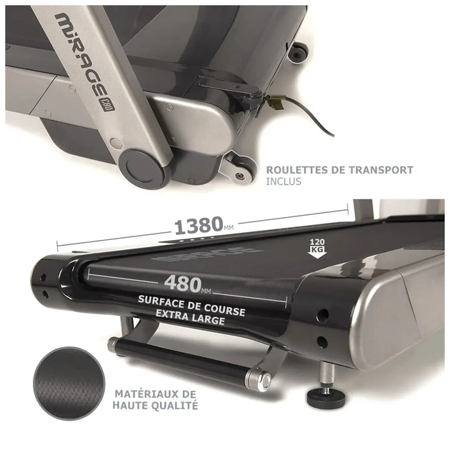 Бігова доріжка Toorx Mirage-C80 (931222) - picture 4