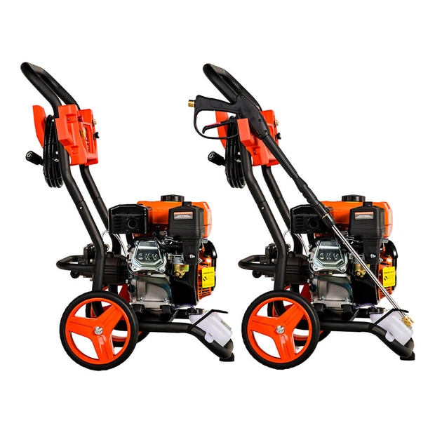 Мийка високого тиску SEQUOIA бензинова, 5.22 кВт, 190 бар, шланг 8 м (SPW600) - picture 4