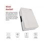 Дверний дзвінок EMOS P57102 Wiredl 4AA (1.5V) or 8/12/24V (P57102) - зменшене зображення 7