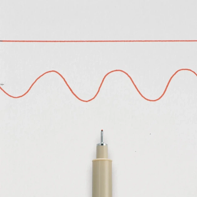 Лайнер Sakura Pigma Micron (0.3) 0,35 мм Червоний (084511306370) - picture 4