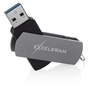 USB флеш накопичувач eXceleram 128GB P2 Series Gray/Black USB 3.1 Gen 1 (EXP2U3GB128) - зменшене зображення 3