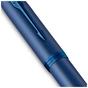 Ручка пір'яна Parker IM 17 Professionals Monochrome Blue  FP F (28 111) - зменшене зображення 5