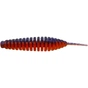 Силікон рибальський FishUP Tanta 2.5" 207 - Dark Violet/Orange (8шт/уп) (1864.14.54) - зменшене зображення 1
