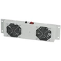 Вентиляторний модуль 2 вент. with thermostat, RAL 7035 Mirsan (MR.FAN2WT.02) - уменьшенное изображение 1