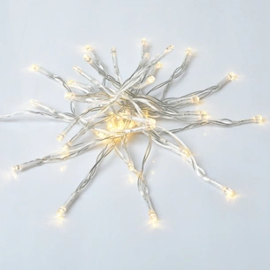 Гірлянда YES! Fun Нитка 41 LED Тепло-біла 2.8 м Статична На батарейках (975054) зображення 1