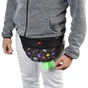 Поясна сумка-бананка для собак WAUDOG Textile "NASA" 33х17х10 см (5692) - зменшене зображення 4