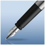 Ручка пір'яна Waterman ALLURE Chrome CT  FP F + Картриджі Mini блістер (13 314b2) - зменшене зображення 6