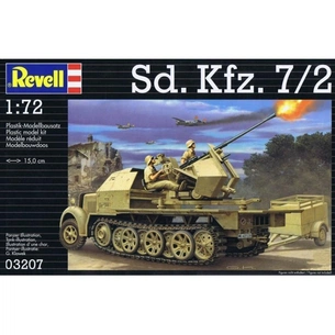 Збірна модель Revell Напівгусеничий тягач Sd.Kfz. 7/2 1:72 (3207) зображення 1