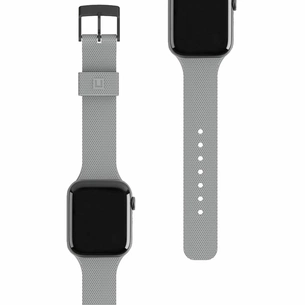 Ремінець до смарт-годинника UAG [U] для Apple Watch 44/42 Dot Silicone, Grey (19249K313030) зображення 1