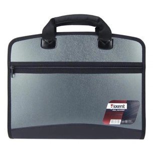 Папка - портфель Axent А4, 4 compartments, grey metallic (1621-11-А) зображення 1