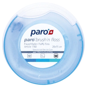 Зубна нитка Paro Swiss brush'n floss суперфлос 20 x 15 см (7610458017609) изображение 1